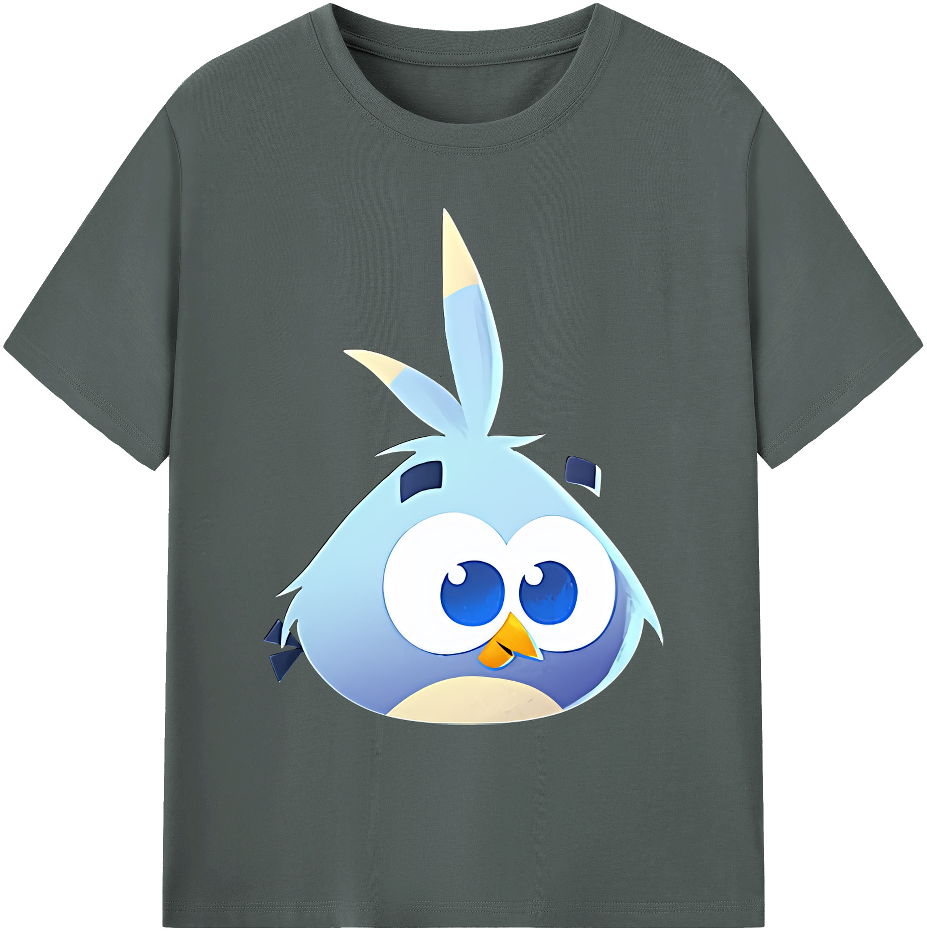 （画像用） Angry Birds アングリーバード 綿100％ メンズ半袖Tシャツ｜肌触りやわらか＆通気性
